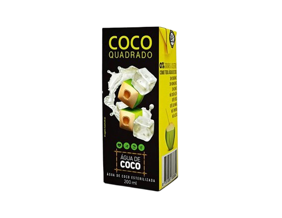 ÁGUA DE COCO PEQUENA COCO QUADRADO 200 ML (CX 27 UN) BLACK FRIDAY PMG ATACADISTA