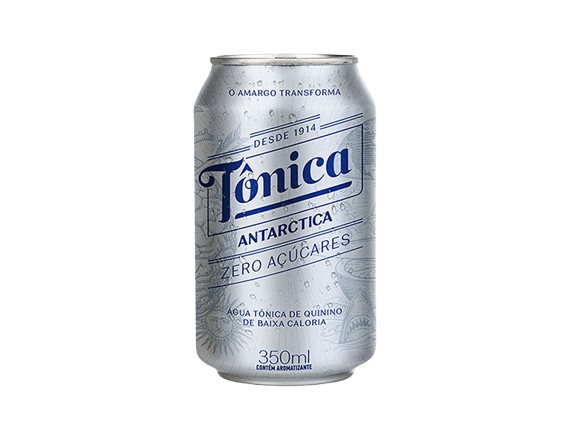 ÁGUA TÔNICA ANTARCTICA ZERO AÇÚCARES LATA 350 ML (PCT 12 LT) BLACK FRIDAY PMG ATACADISTA