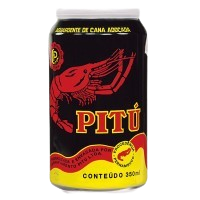 AGUARDENTE DE CANA PITÚ LATA 350 ML BLACK FRIDAY PMG ATACADISTA
