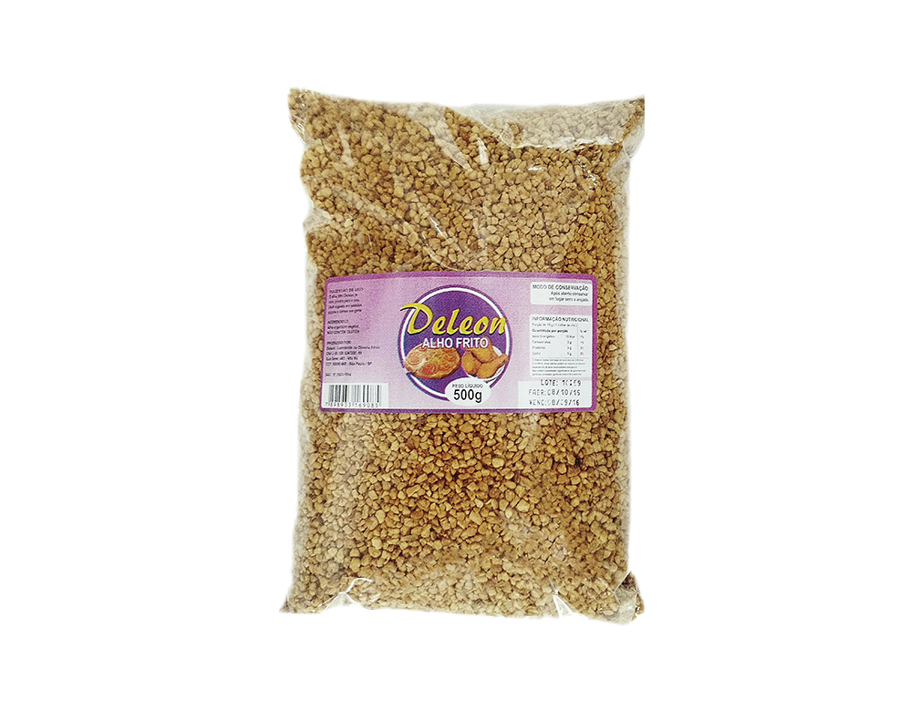 ALHO FRITO FINO DELEON 500 G BLACK FRIDAY PMG ATACADISTA