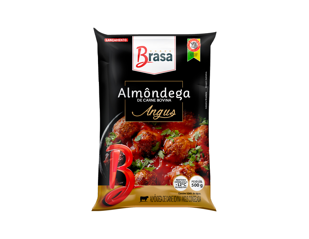 ALMÔNDEGA BOVINA ANGUS CONGELADA BRASA 500 G BLACK FRIDAY PMG ATACADISTA