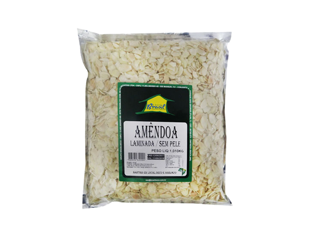AMÊNDOA LAMINADA BRASILSECO 1 KILO BLACK FRIDAY PMG ATACADISTA