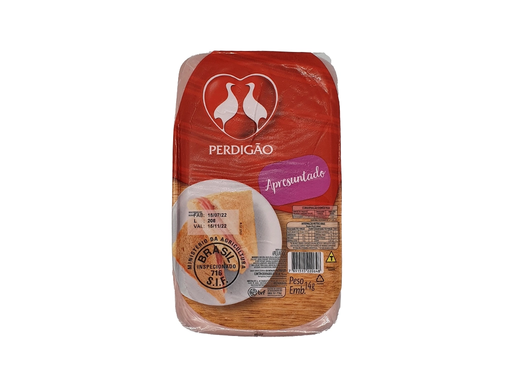 APRESUNTADO PERDIGĂO 3,5 KILO PĂ BLACK FRIDAY PMG ATACADISTA