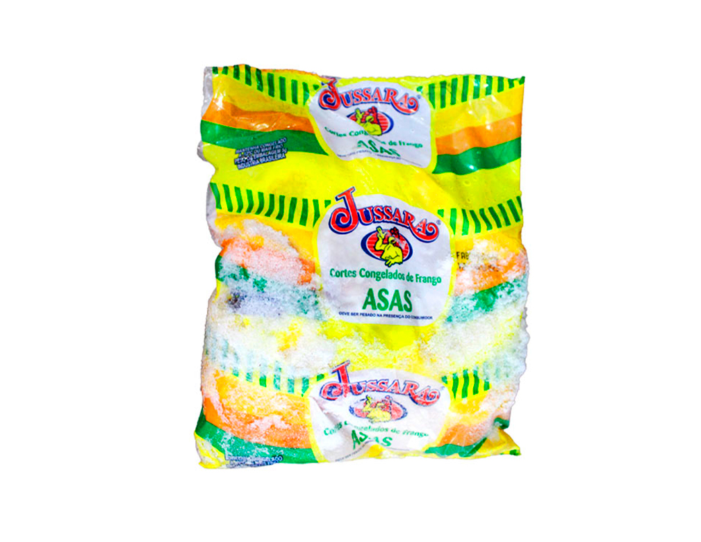 ASAS DE FRANGO CONGELADAS JUSSARA (CX 20 KILO) BLACK FRIDAY PMG ATACADISTA