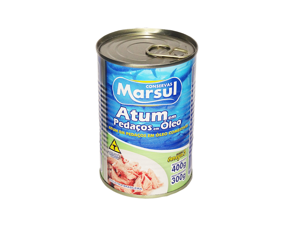 ATUM PEDAÇOS EM ÓLEO MARSUL 400 G BLACK FRIDAY PMG ATACADISTA