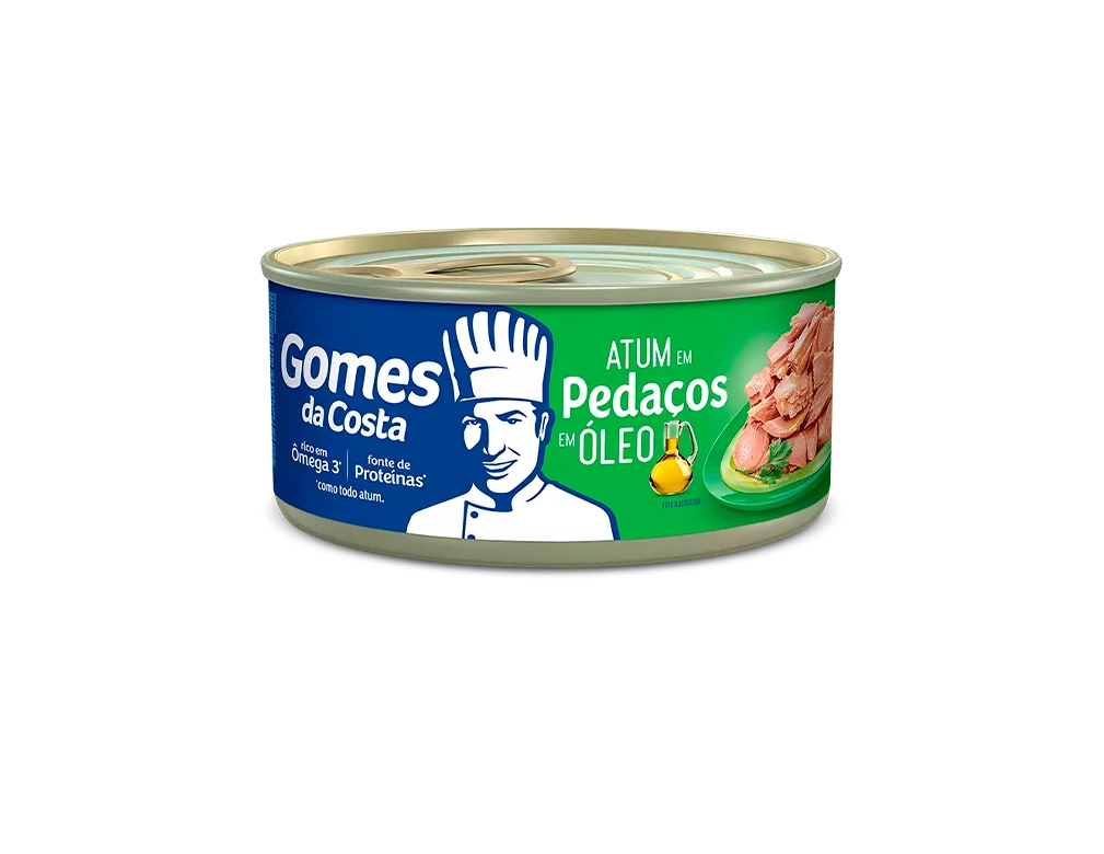 ATUM PEQUENO PEDAÇOS EM ÓLEO GOMES DA COSTA 170 G (CX 24 LT) BLACK FRIDAY PMG ATACADISTA