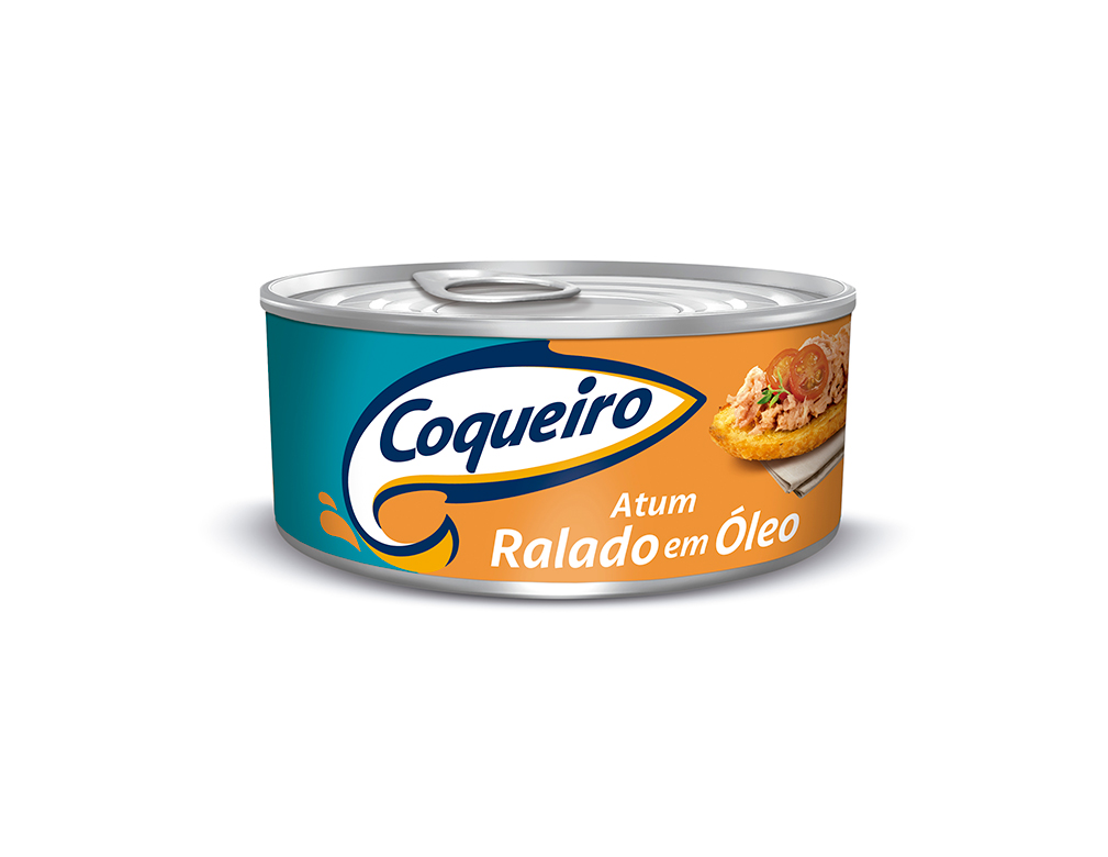 ATUM PEQUENO RALADO EM ÓLEO COQUEIRO 170 G (CX 24 LT) BLACK FRIDAY PMG ATACADISTA