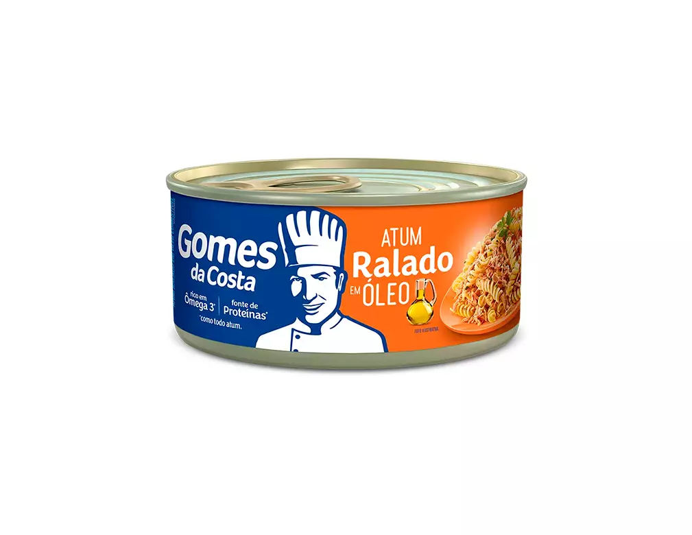 ATUM PEQUENO RALADO EM ÓLEO GOMES DA COSTA 170 G (CX 24 LT) BLACK FRIDAY PMG ATACADISTA