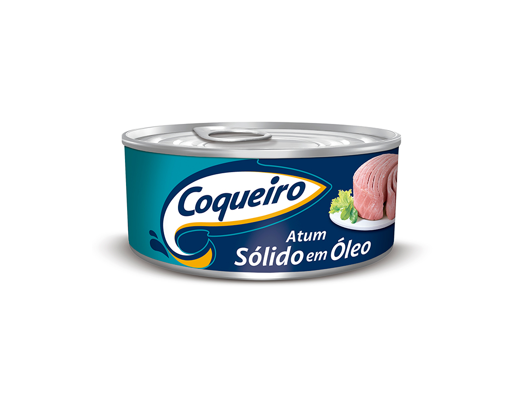 ATUM PEQUENO SÓLIDO EM ÓLEO COQUEIRO 170 G (CX 24 LT) BLACK FRIDAY PMG ATACADISTA