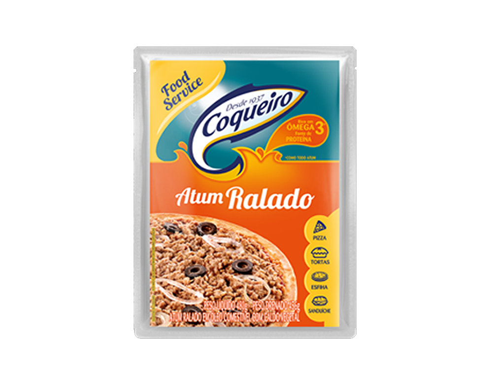 ATUM RALADO EM ÓLEO POUCH COQUEIRO 480 G BLACK FRIDAY PMG ATACADISTA