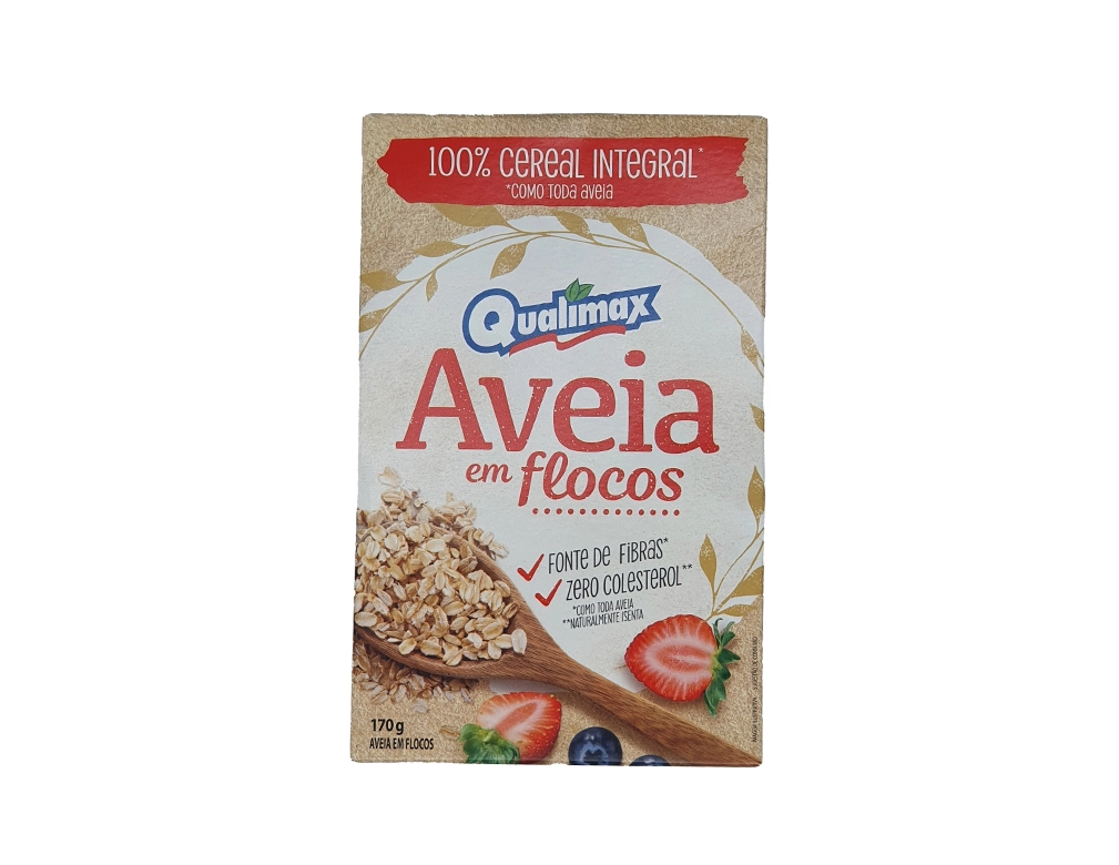 AVEIA EM FLOCOS QUALIMAX 170 G BLACK FRIDAY PMG ATACADISTA