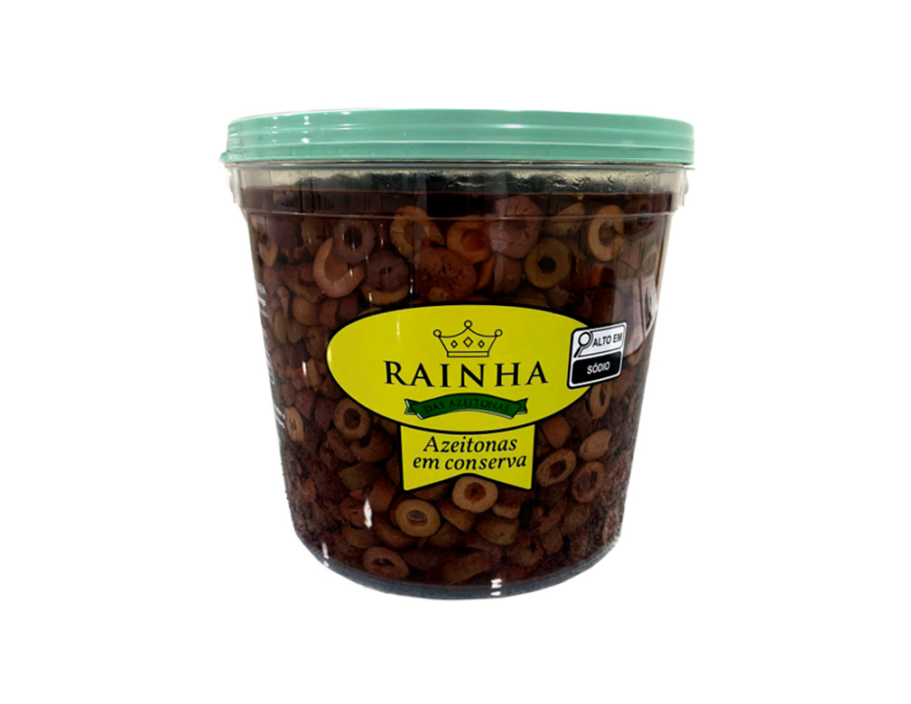AZEITONA PRETA FATIADA RAINHA (BD 1,8 KILO) BLACK FRIDAY PMG ATACADISTA
