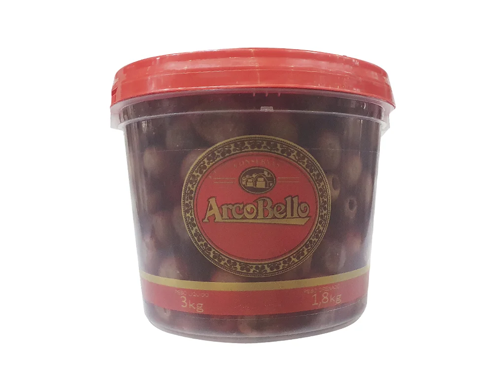 AZEITONA PRETA SEM CAROÇO ARCO BELLO 1,8 KILO BLACK FRIDAY PMG ATACADISTA