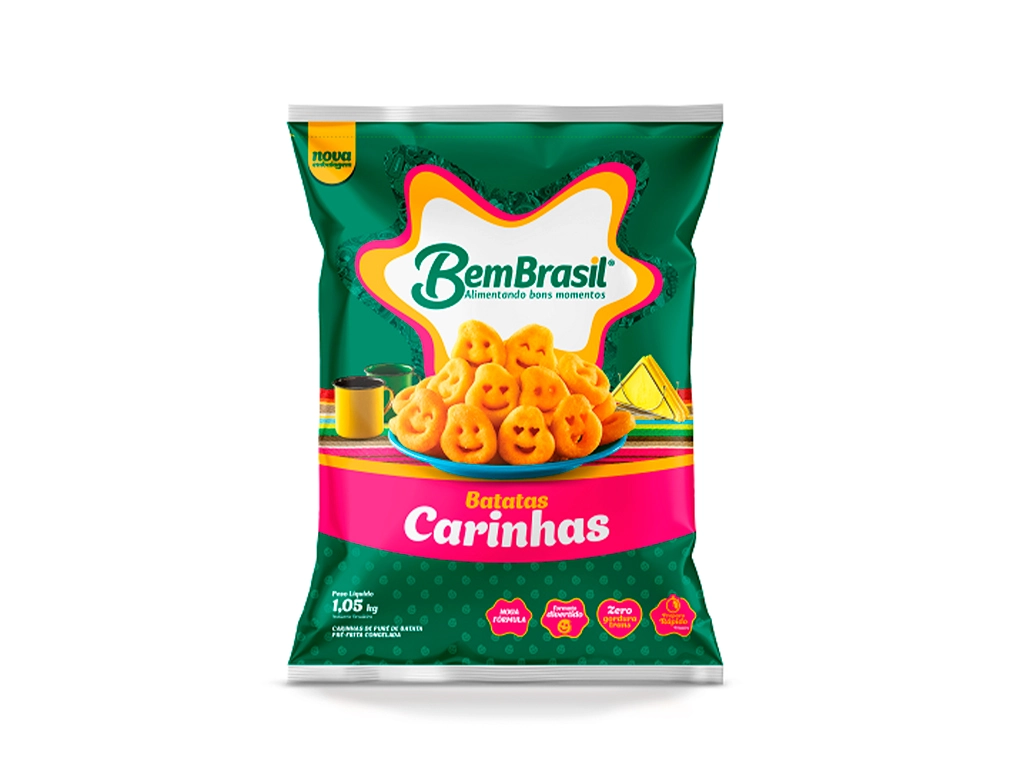 BATATA CONGELADA CARINHAS BEM BRASIL 1,05 KILO (CX 10 PCT) BLACK FRIDAY PMG ATACADISTA