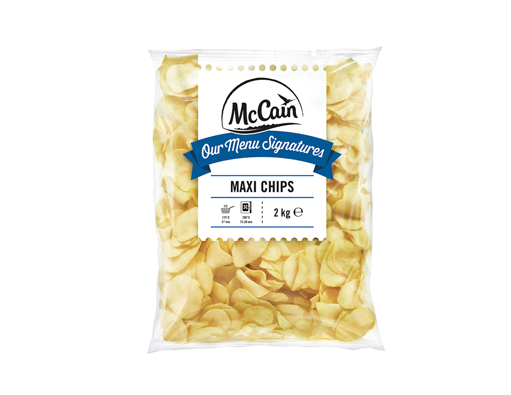 BATATA CONGELADA PRÉ FRITA MAXI CHIPS MCCAIN 2 KILO (CX 5 PCT) BLACK FRIDAY PMG ATACADISTA