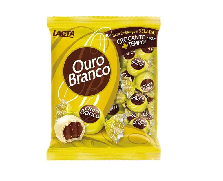 BOMBOM OURO BRANCO LACTA 1 KILO BLACK FRIDAY PMG ATACADISTA
