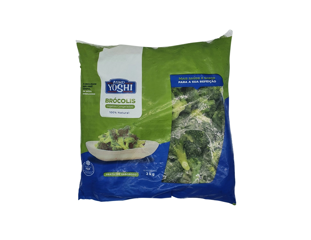 BRÓCOLIS CONGELADO AGRO YOSHI 2 KILO (CX 5 PCT) BLACK FRIDAY PMG ATACADISTA