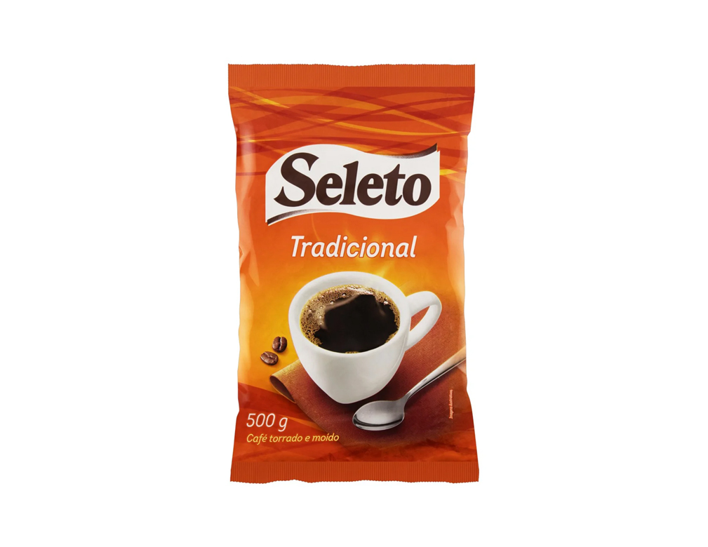 CAFÉ TRADICIONAL ALMOFADA SELETO 500 G (FDO 10 PCT) BLACK FRIDAY PMG ATACADISTA