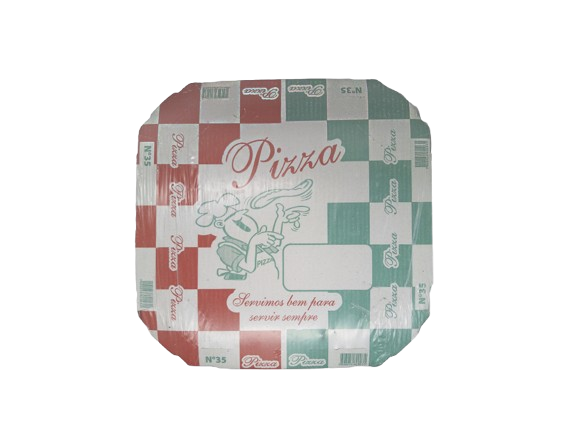 CAIXA PARA PIZZA OITAVADA 35 CM (PCT 25 UN) BLACK FRIDAY PMG ATACADISTA