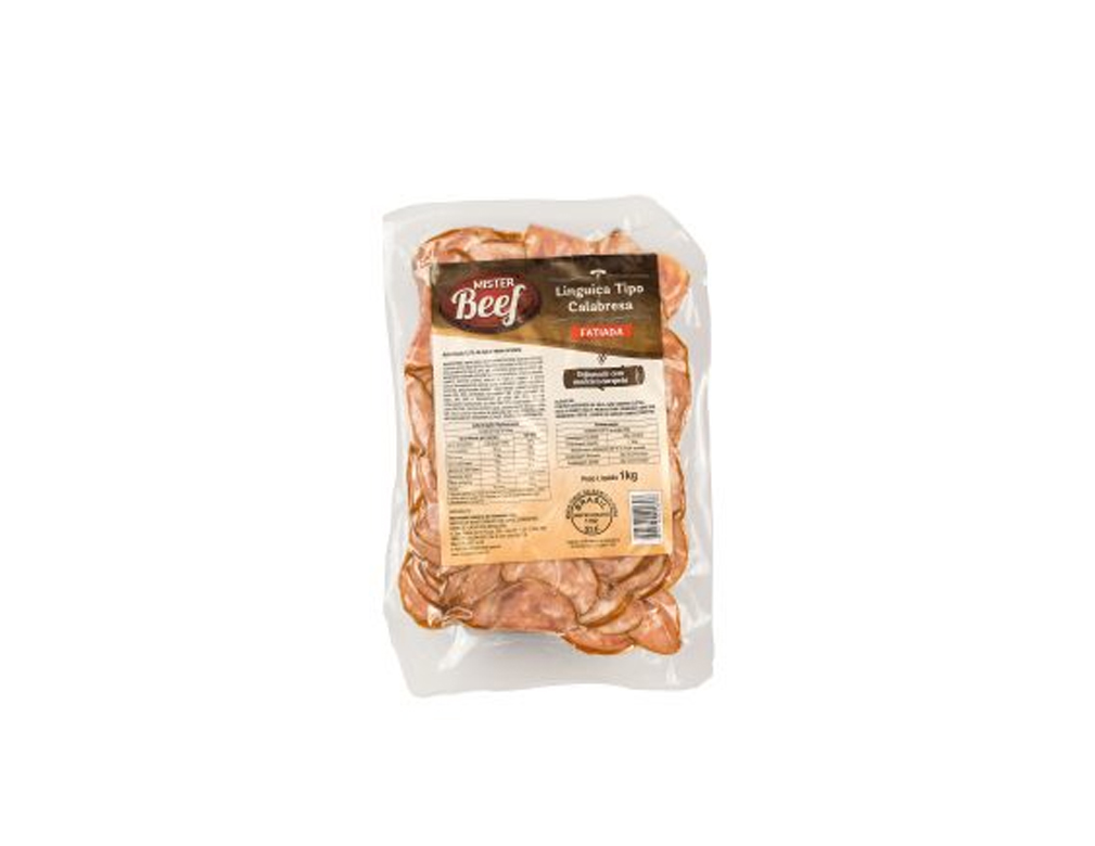 CALABRESA FATIADA RESFRIADA MISTER BEEF 1 KILO BLACK FRIDAY PMG ATACADISTA