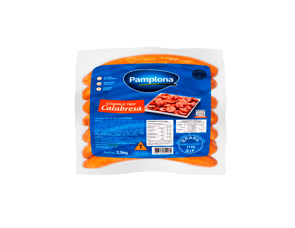 CALABRESA PAMPLONA 2.5 KILO BLACK FRIDAY PMG ATACADISTA