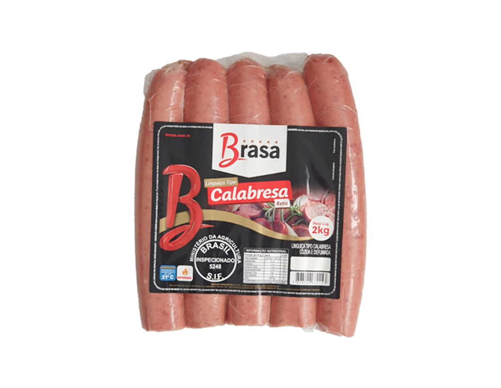 CALABRESA RETA BRASA 2 KILO BLACK FRIDAY PMG ATACADISTA