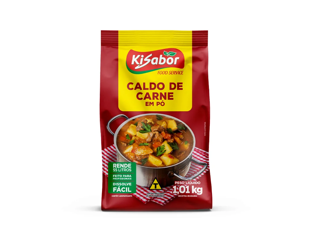 CALDO DE CARNE KISABOR 1,01 KILO BLACK FRIDAY PMG ATACADISTA