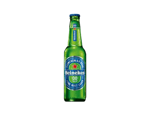 CERVEJA HEINEKEN ZERO ÁLCOOL 0.0 PURE MALT LAGER LONG NECK 330 ML (PCT 24 UN) BLACK FRIDAY PMG ATACADISTA