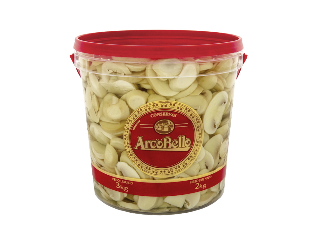 CHAMPIGNON FATIADO ARCO BELLO (BD 2 KILO) BLACK FRIDAY PMG ATACADISTA