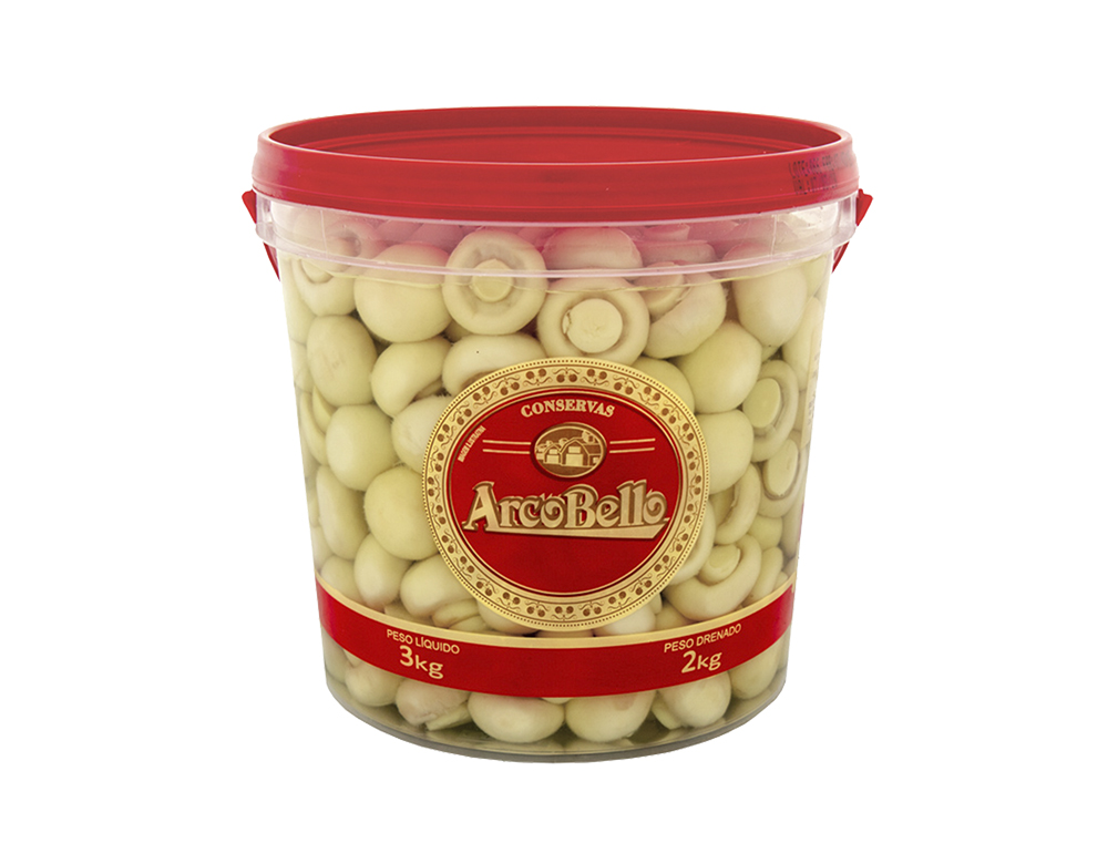 CHAMPIGNON INTEIRO ARCO BELLO (BD 2 KILO) BLACK FRIDAY PMG ATACADISTA