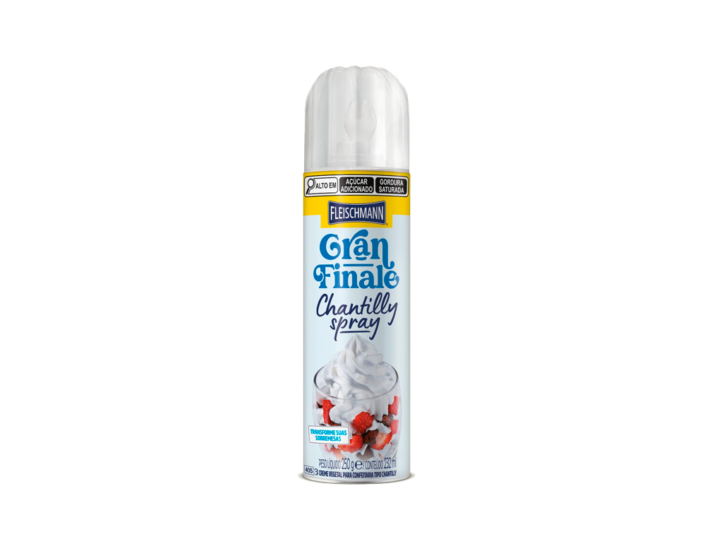 CHANTILLY SPRAY GRAN FINALE 250 G BLACK FRIDAY PMG ATACADISTA