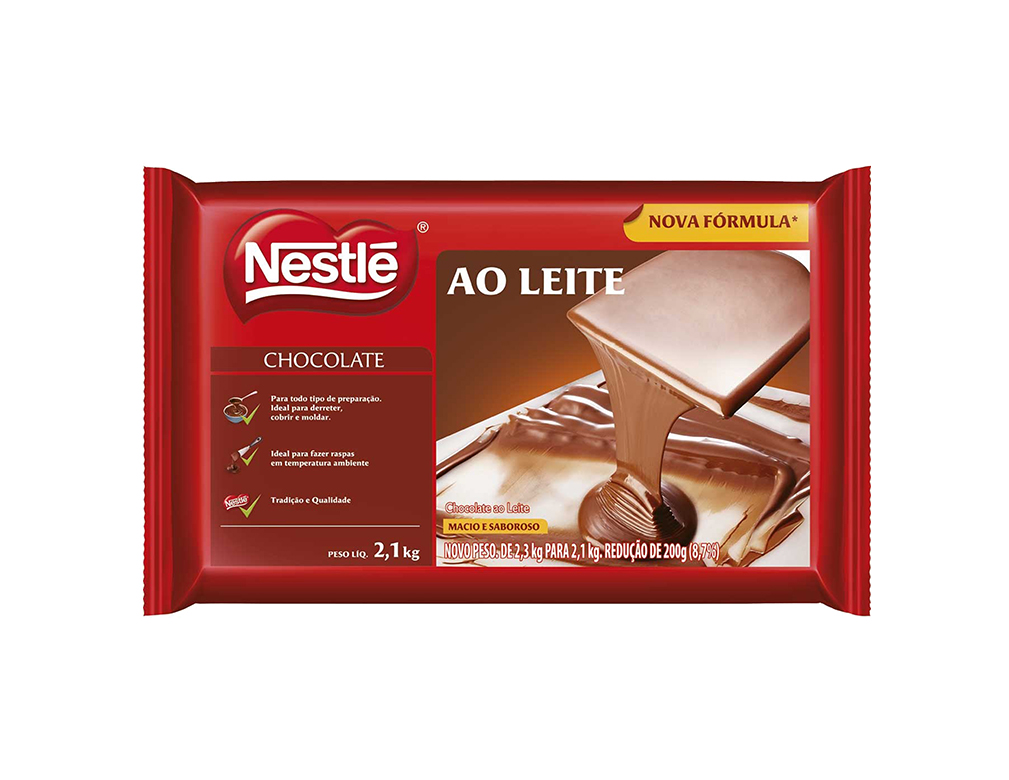 CHOCOLATE AO LEITE NESTLÉ 2,1 KILO BLACK FRIDAY PMG ATACADISTA