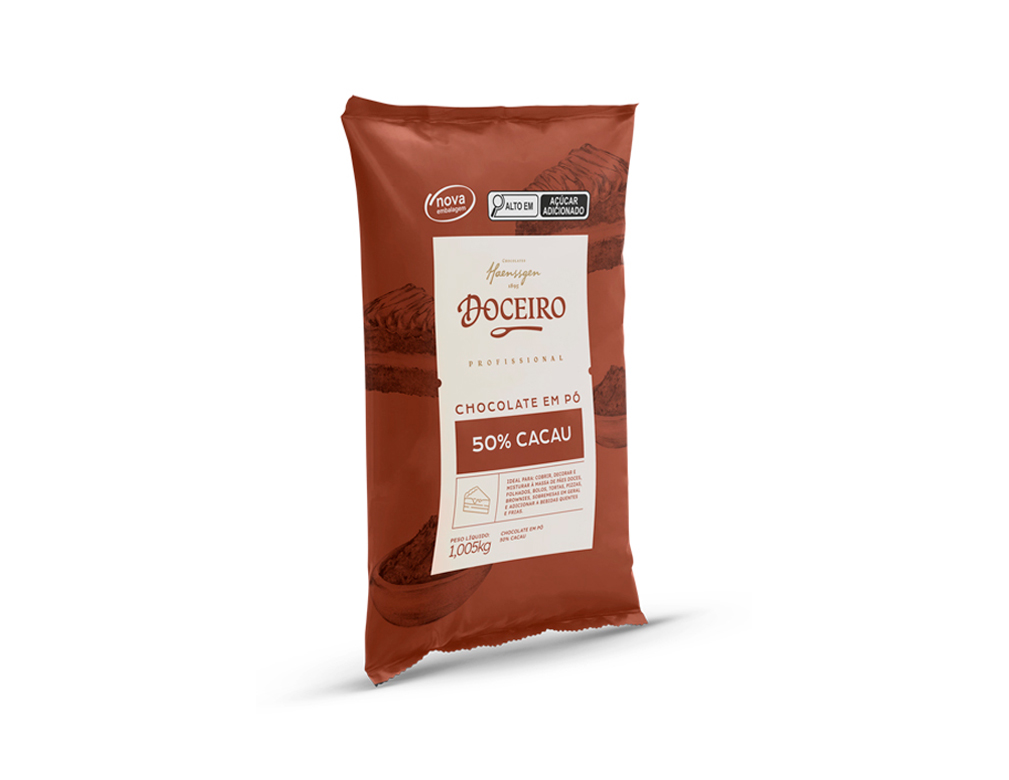 CHOCOLATE EM PÓ 50% CACAU DOCEIRO 1,05 KILO BLACK FRIDAY PMG ATACADISTA