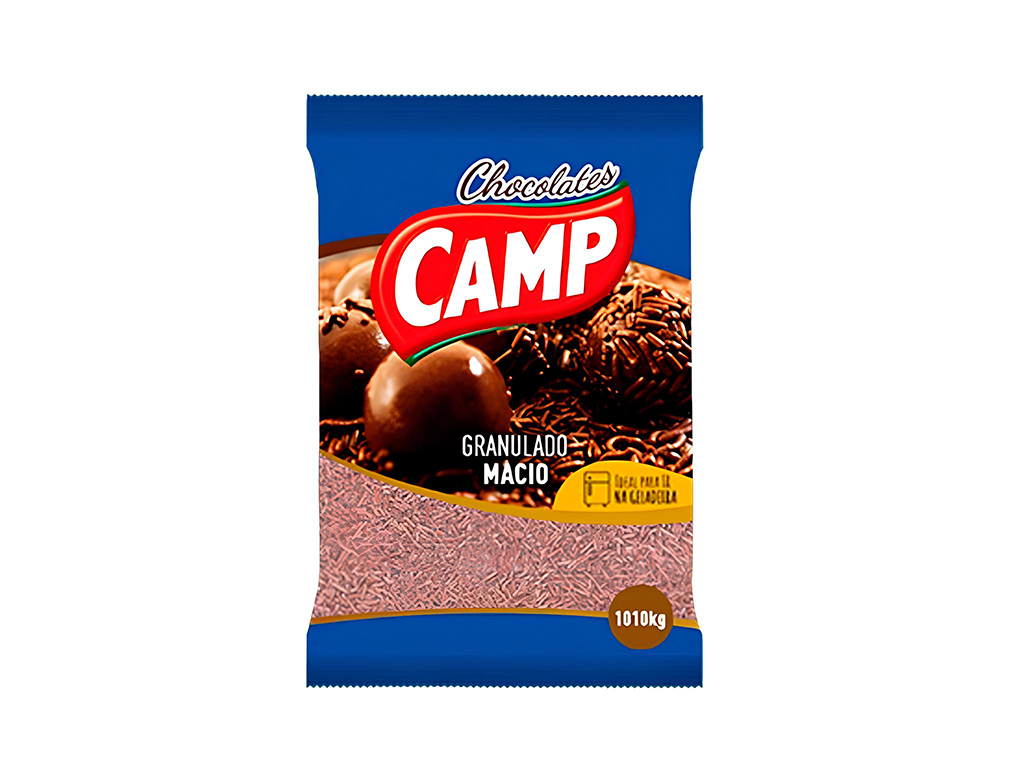 CHOCOLATE GRANULADO MACIO CAMP 1,010 KILO BLACK FRIDAY PMG ATACADISTA