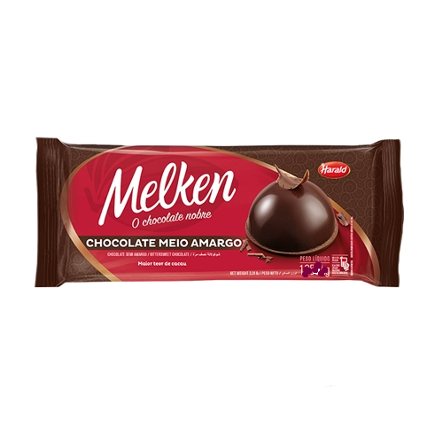 CHOCOLATE MEIO AMARGO MELKEN HARALD 2,1 KILO BLACK FRIDAY PMG ATACADISTA