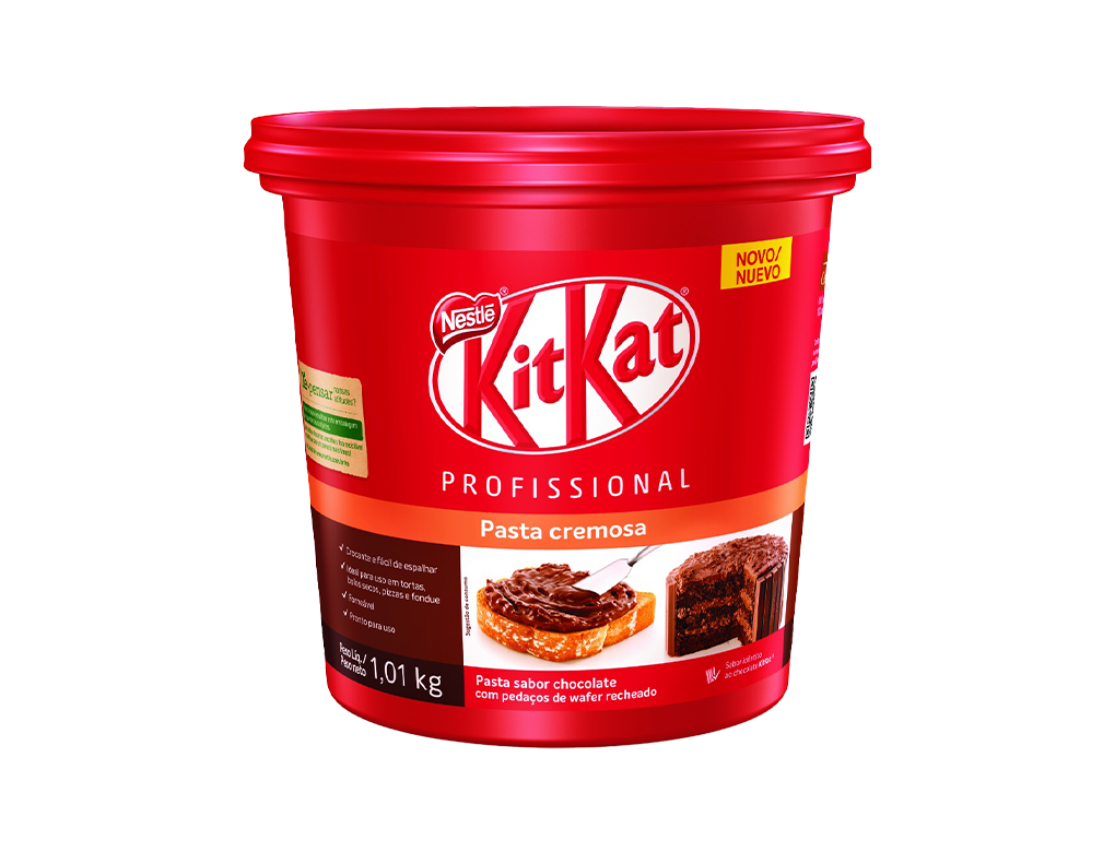CHOCOLATE PEQUENO PASTA CREMOSA KIT KAT NESTLÉ 1,01 KILO BLACK FRIDAY PMG ATACADISTA