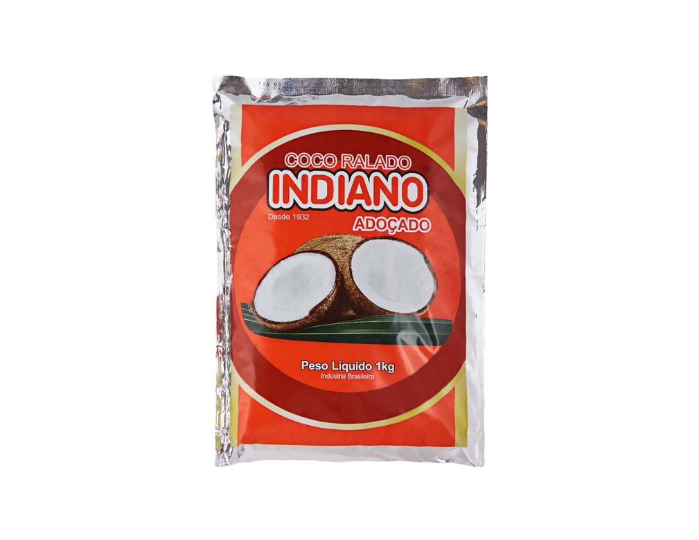 COCO RALADO ADOÇADO INDIANO 1 KILO BLACK FRIDAY PMG ATACADISTA