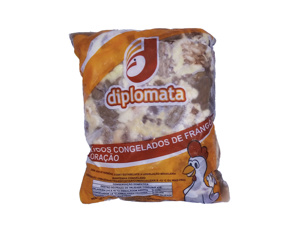 CORAÇÃO DE FRANGO CONGELADO DIPLOMATA (CX 12 KILO) BLACK FRIDAY PMG ATACADISTA