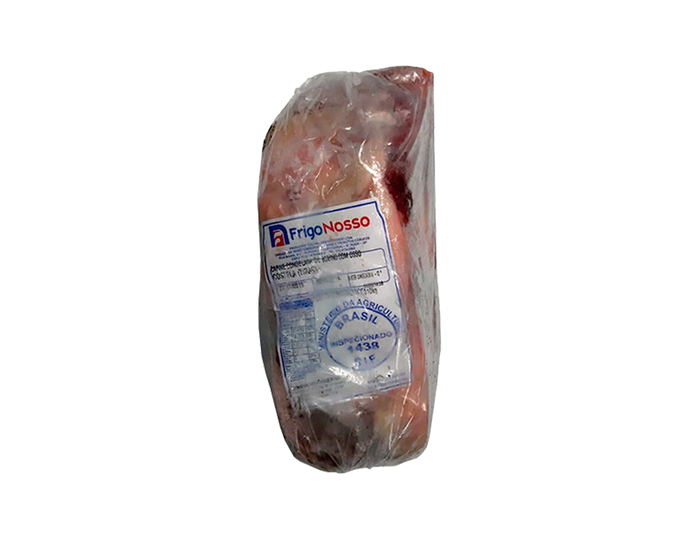 COSTELA BOVINA CONGELADA EM TIRAS COM OSSO FRIGO NOSSO 2 KG BLACK FRIDAY PMG ATACADISTA