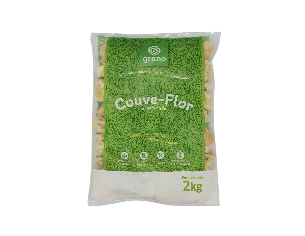 COUVE FLOR CONGELADA GRANO 2 KILO (CX 5 PCT) BLACK FRIDAY PMG ATACADISTA