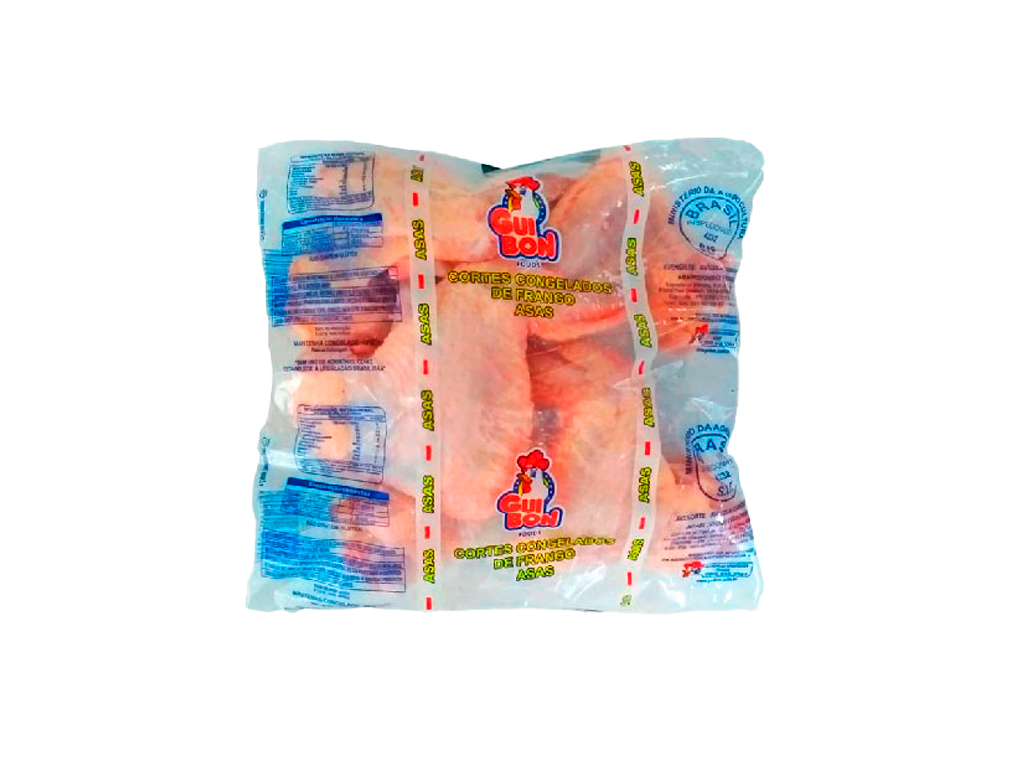 COXINHAS DAS ASAS DE FRANGO CONGELADAS GUIBON (CX 18 KILO) BLACK FRIDAY PMG ATACADISTA