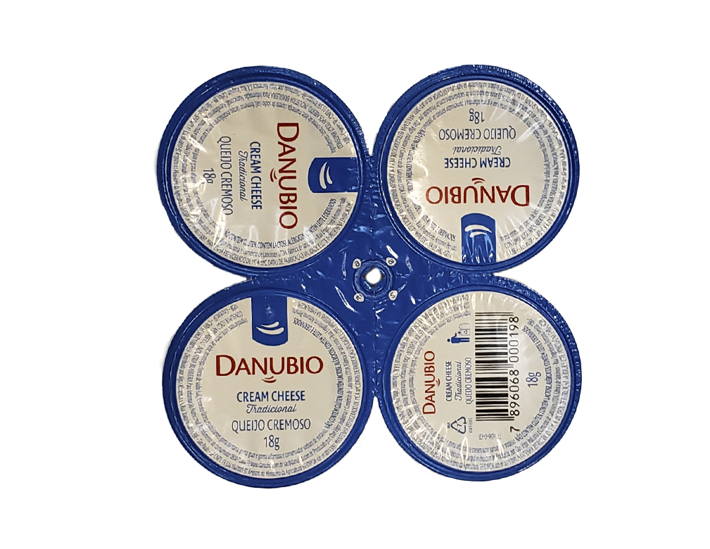 CREAM CHEESE SACHÊ DANÚBIO 18 G (CX 144 UN) BLACK FRIDAY PMG ATACADISTA