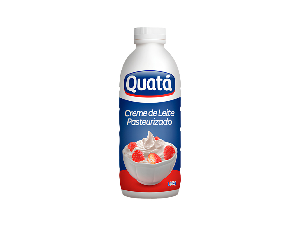 CREME DE LEITE PASTEURIZADO QUATÁ 1,01 KILO BLACK FRIDAY PMG ATACADISTA
