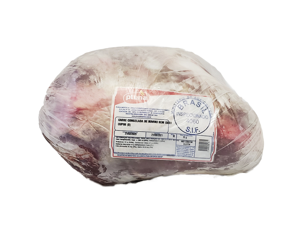 CUPIM BOVINO CONGELADO TIPO B PLENA 4 KG BLACK FRIDAY PMG ATACADISTA