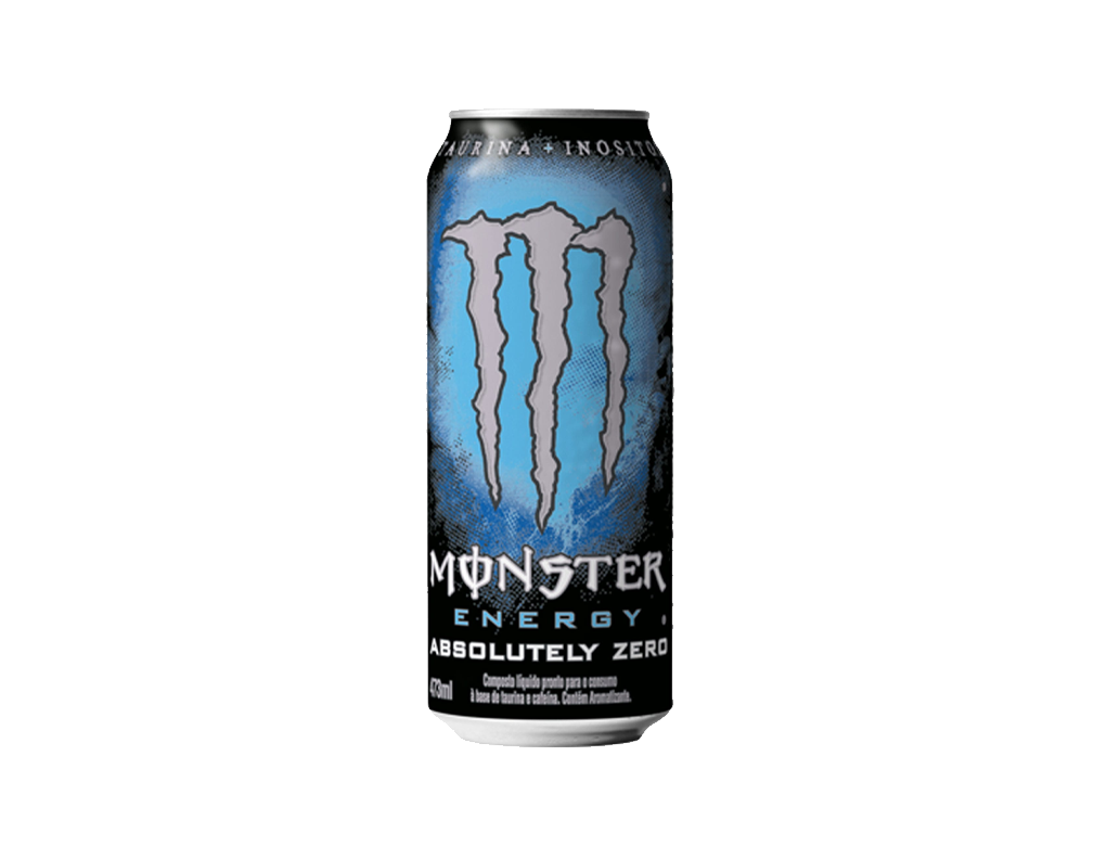 ENERGÉTICO MONSTER ENERGY ABSOLUTELY ZERO 473 ML (PCT 6 UN) BLACK FRIDAY PMG ATACADISTA
