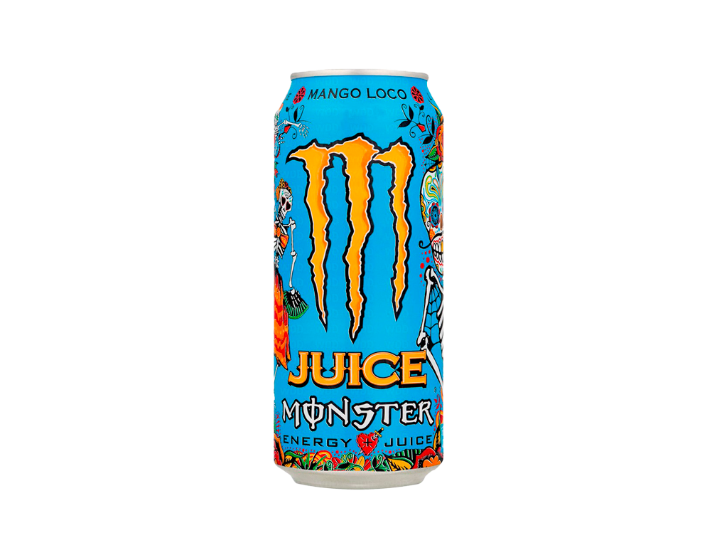 ENERGÉTICO MONSTER ENERGY MANGO LOCO 473 ML (PCT 6 UN) BLACK FRIDAY PMG ATACADISTA