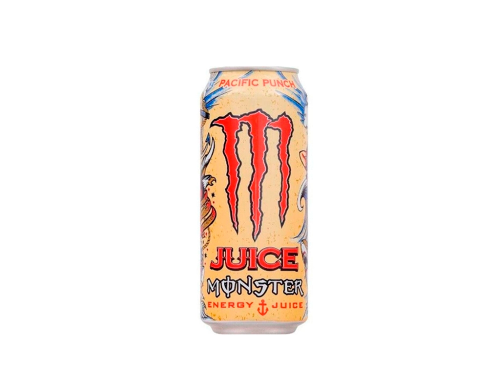 ENERGÉTICO MONSTER ENERGY PACIFIC PUNCH 473 ML (PCT 6 UN) BLACK FRIDAY PMG ATACADISTA