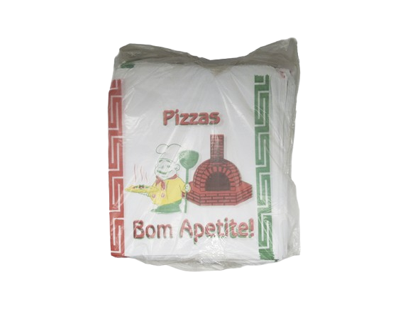 ENVELOPE PARA PIZZA 25 CM (FDO 250 UN) BLACK FRIDAY PMG ATACADISTA