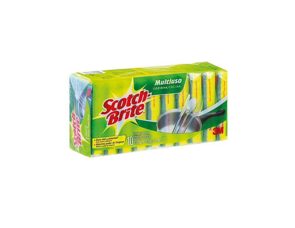 ESPONJA 3M SCOTCH BRITE / TININDO BLACK FRIDAY PMG ATACADISTA