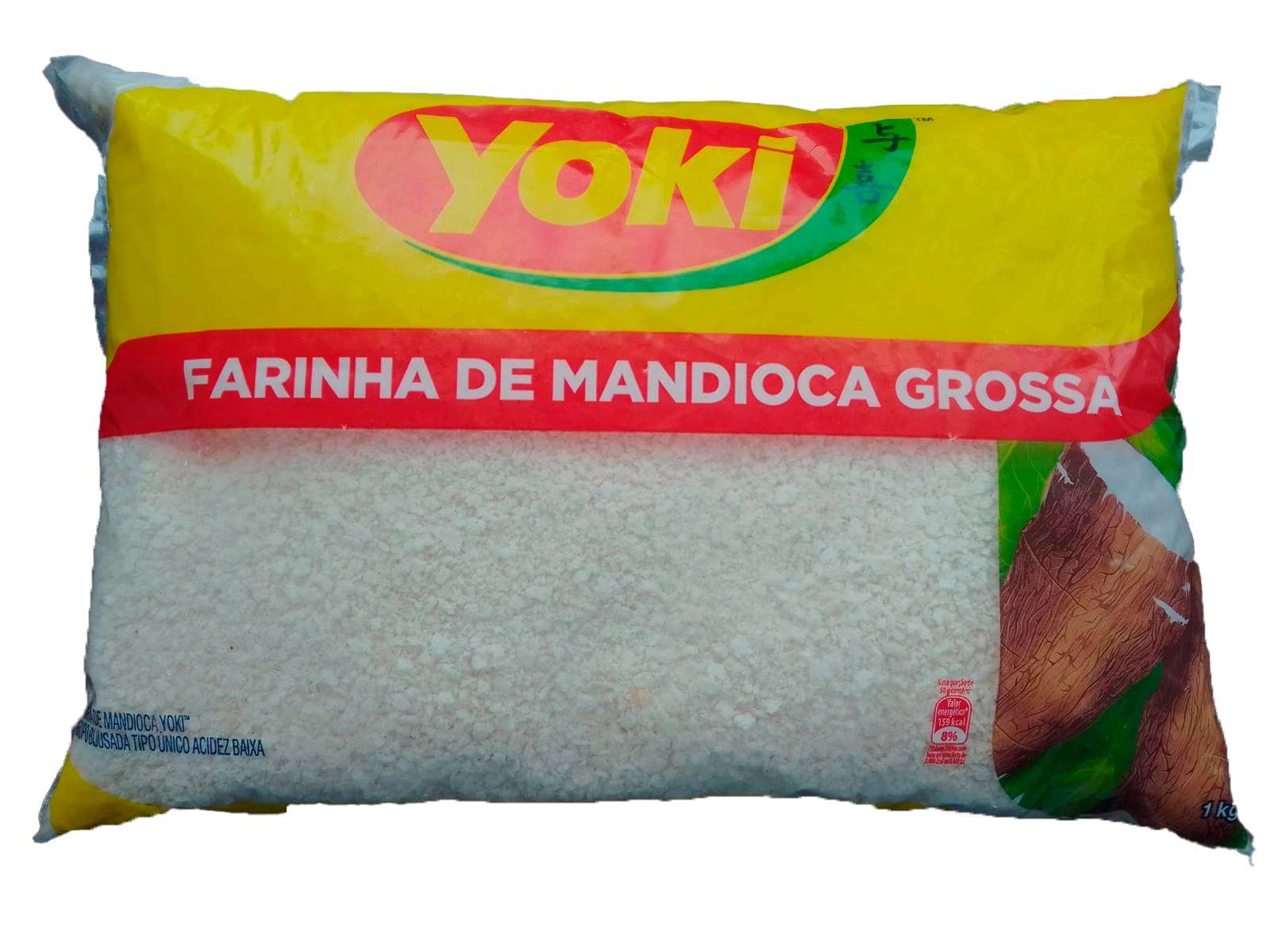 FARINHA DE MANDIOCA CRUA GROSSA YOKI 1 KILO BLACK FRIDAY PMG ATACADISTA